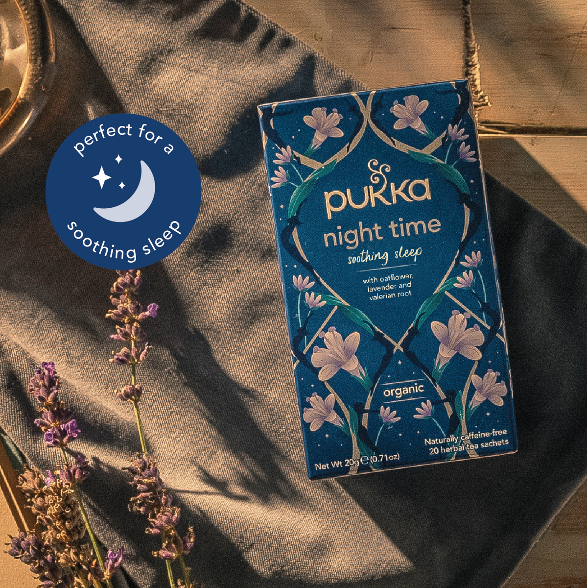 Té Orgánico para Dormir Night Time