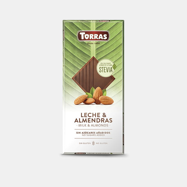 Chocolate Leche con Almendras 125g